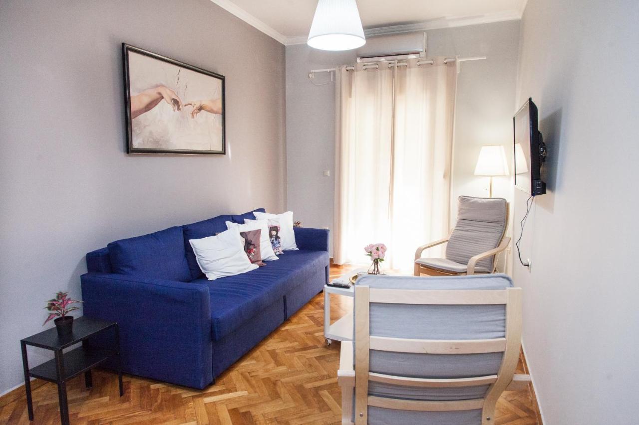 Beautiful New Decorated Apt In Athens Apartment Екстериор снимка
