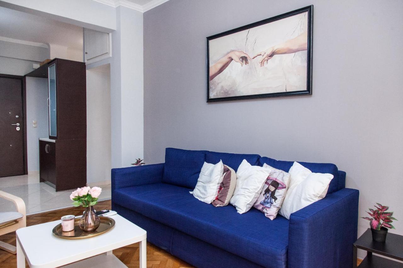 Beautiful New Decorated Apt In Athens Apartment Екстериор снимка
